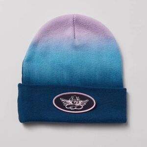 Boys Lie Purple and Blue Gradient Beanie